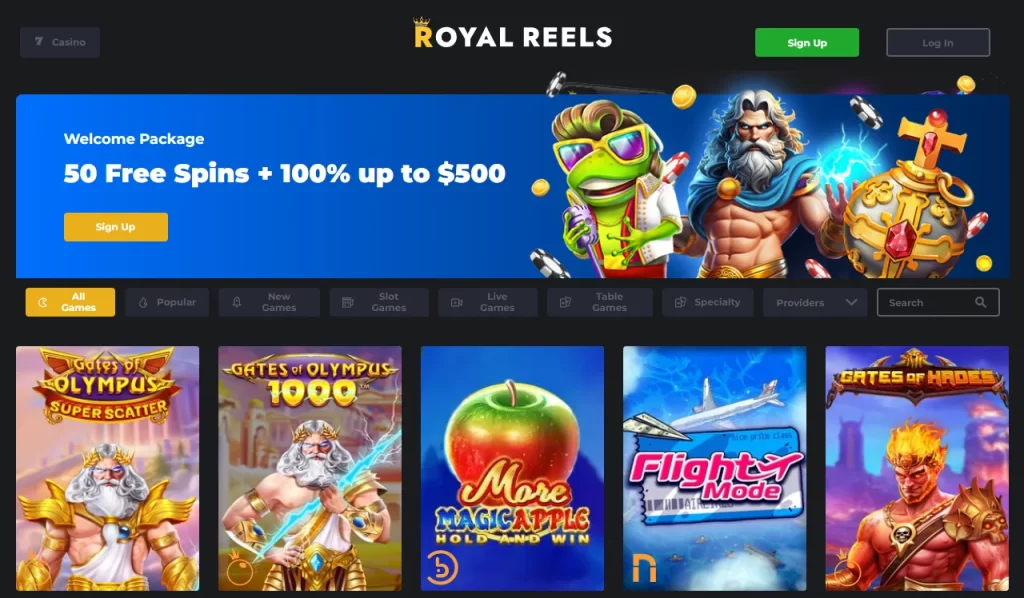 Royal Reels Casino Platform