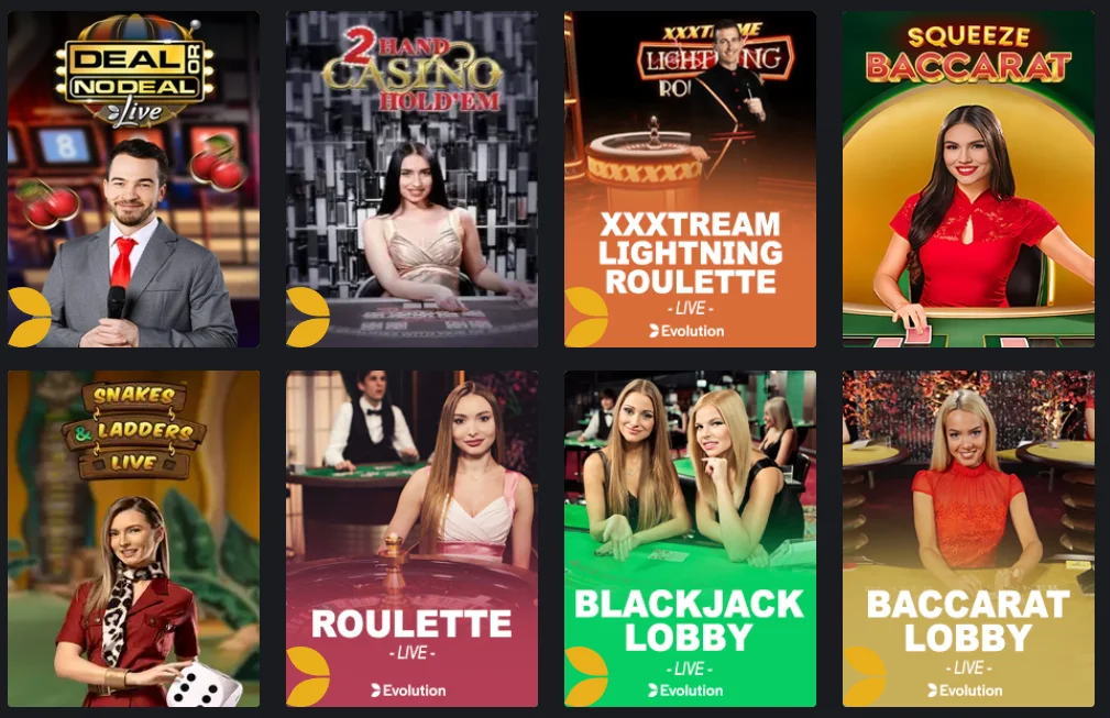 List of Royal Reels Live Games