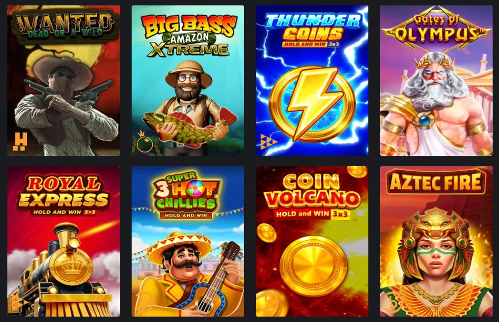 Collection of Premium Royal Reels Slots 